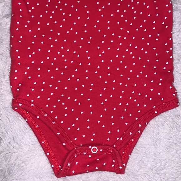 (3 for $10) Jessica Simpson polkadot bodysuit - Picture 3 of 4